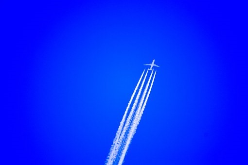 Avião em voo